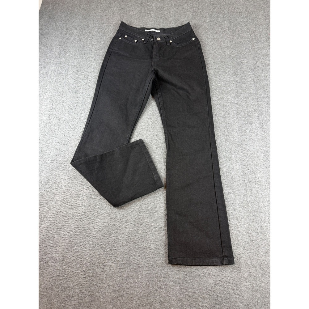 Tommy Hilfiger Jeans Women's 26 Black Bootcut Denim Pants